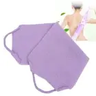 Back Scrubber Portable Cleansing Massage Exfoliating Washcloth Strap
