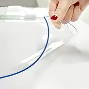 Square Table Protector Mat 16x16 Inch -1.5mm Thick Transparent Desk Cover Protector Plastic Clear Desk Pad Mat Clear Table Cover Tablecloth Protector Desk Protector for End Table Night Stand Dresser