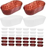 GREENADSCAPE 2000pcs Decorative Cupcake Liners Reinforced Bottom Paper Muffin Cups for Holiday Parties Birthday Cakes and Pastries Stylish Baking Cups for Brownies and Treats