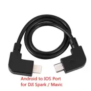 DJI Mavic Air ...Controller Cable..Short...Micro USB to Iphone