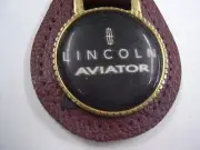LINCOLN AVIATOR KEY CHAIN LEATHER FOB FREE POSTAGE