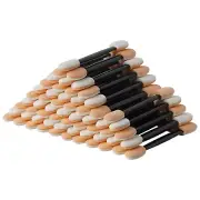 60 Eye Shadow Applicators Disposable Foam Makeup Brush Sponge Stick Palette