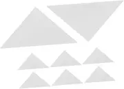 BESPORTBLE 8Pcs Durable Table Corner Guards Protective Triangle Cushions for Foosball Tables Scratch Easy to Clean Safe Material