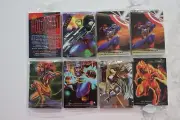 8x 1995 Flair Marvel Annual 10 Marvel Cards Sealed Box Pack Fleer Holoblast Base