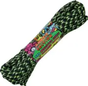 Parachute Cord Decay Zombie Decay Green/Yellow/Black Nylon 100' - RG1045H