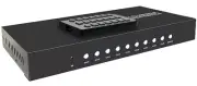 9-Channel 1080P HD Video Multiplexer Multi-Viewer With IR Remote