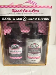 Hand Care Duo Mason Jar Collection Vanilla Coconut Scent Hand Wash & Lotion NEW