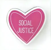 Social Justice Support Activist SJW LGBTQ BLM DEI BIPoC Water Resistant Sticker
