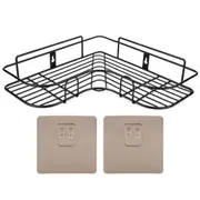 Corner Storage Organizing Stand Shelf for Bathroom Toiletry Storage No Drilling