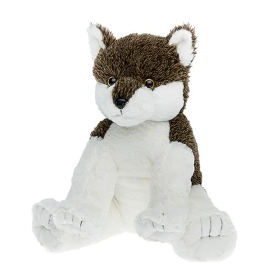 Record Your Own Plush 16 inch Wiley Wolf - Ready 2 Love in a Few Easy Steps - Be