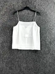 Cami Top Size 10 Women Topshop Ivory Sleeveless Regular Spaghetti Strap Camisole