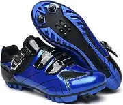 Unisex Cycling Shoes, Cycling Shoes,Cleats for Cycling Shoes Nylon Outsole Comfortable Soft Breathable Shoes,40,B