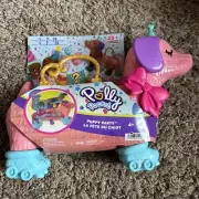 Polly Pocket Puppy Party Pink Dog Playset with 25+ Surprises NEW