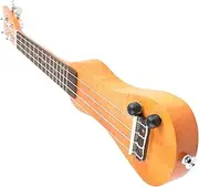 21 Inch Maple Wood Concert Ukulele Bright Sound Adjustable Chords for Beginners Kids Musical