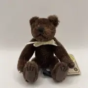 Boyd's Bear Miniature Mohair Bear Yeager Bearington - jointed