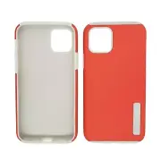 Dual Layer Slim Compact Fit Protective Bumper Case Cover For iPhone 11 Pro - Red