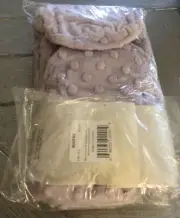 NWT- Sonoma -LAVENDER - Lilac Dot-One Size-Spa Booties-Unopened- NEW IN PACKAGE!