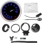 X AUTOHAUX 2" 52mm Tachometer Gauge Colorful Pointer RPM Tachometer Tach Gauge 0-11000RPM W/Sensor and Bracket Universal Tachometer DC 12V
