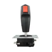Ergonomic Arcade Game Cabinet Mini Grap Flight Stick Trigger Top Fire Button b