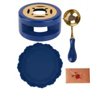 Wax Seal Kit Wax Seal Beads Sealing Wax Warmer Spoon Candle for Gift Craft