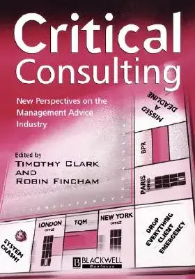 Critical Consulting: New Perspectives on the Management Advice Industry