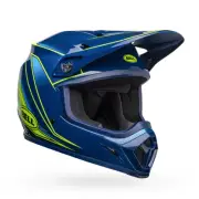 Bell Powersports MX-9 MIPS Zone Helmet Gloss/Navy