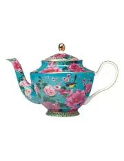[Maxwell & Williams] Teas & C's Silk Road Teapot Tea for One with Infuser 1L in Aqua