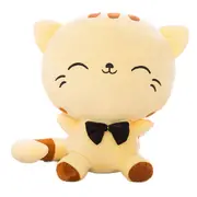Stuffed Toy Soft Simulation Lovely Plush Doll Cute Kitty Kawaii Toy Bedtime Comfort