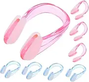 8pcs Silicone Waterproof Nose Clip Anti-Nose Removal Clips Swimming Clip Nose Clip Blinds Nose Clips Adult Nose Clips Cool Tack Waterproof Nose Clips Charger