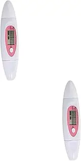 NOLITOY Pcs Facial Moisture Meter in Sensor Moisture Oil Rough Type Analyzer Grid Pattern Display Long-lasting Battery