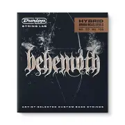 Dunlop Behemoth Hybrid Wound Nickel Steels Bass Guitar Strings; 50-105