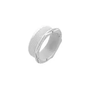 Clipsal Bush Male Threaded Conduit 32Mm Grey - 281/32-GY