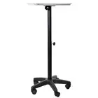 Aluminium Hair Salon Instrument Tray Adjustable Height Trolley Beauty Tools HB0