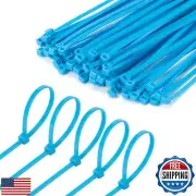 Armpow 8 Inch Blue Zip Tie 1000 PCS, 40 Lbs - Small to Medium Zip Tie, Nylon