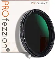 [PROfezzion] 2 in 1 77mm ND Filter & CPL Polarising Filter for Canon 5D Mark IV III EOS 6D 6D II + EF 24-105mm or 24-70mm f4L Kit Lens for Nikon D750 D780 + AF-S 24-120mm f4G Kit Lens & More 77mm Lens