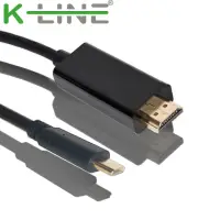 在飛比找momo購物網優惠-【K-Line】4K 高畫質 Type-c to HDMI 