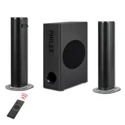 Philex 32 Inch 60W Bluetooth Soundbar Wired Super Bass Subwoofer HDMI Input