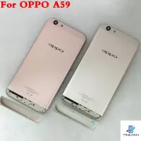 在飛比找蝦皮購物優惠-Oppo A59 F1S A57 電池盒後殼手機更換備件帶鏡