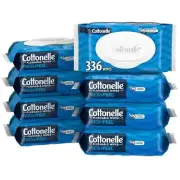 Cottonelle Fresh Feel Flushable Wet Wipes, 42 Wipes Per Pack, 8 Flip-Top Packs,