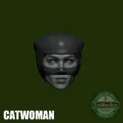Zoe Kravitz Catwoman Batman 2022 custom head for 4" 6" 7" 12" DC action figures