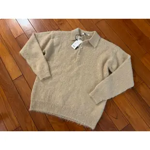 全新品 現貨 AURALEE BRUSHED SUPER KID MOHAIR KNIT 質感毛衣 size:4