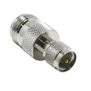 Pro Trucker 40-7610 Mini UHF Male to UHF Female CB Radio Cable Connector Adapter