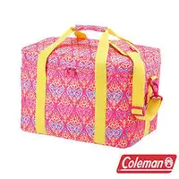 在飛比找PChome商店街優惠-桃源戶外 Coleman 25L 紅葉圖騰保冷袋 CM-22