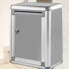 Metal Suggestion Box with Key Lock Locking Mailbox for Home Customer Center