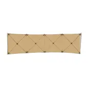 NNEOBA Camping Windscreen Tent Folding Windproof Shield (Khaki)