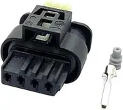 BIZOCA 1/5/10/20/50 Sets 4 Pin 8509441-04 Automotive Connectors Air Flow Sensor Meter Plug Waterproof for (1 Set)