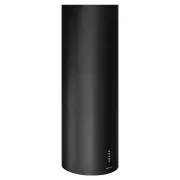 Smeg 37cm Island Cylindrical Hood Universale Aesthetic Black KIR37N2
