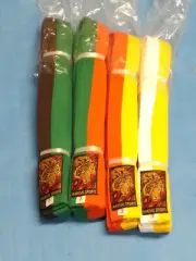 Tae kwon do, Karate, Judo, BJJ, Martial Arts Multi-Color Belts
