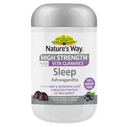 [Nature's Way] Natures Way High Strength Adult Vita Gummies Sleep Ashwagandha 40 Pack