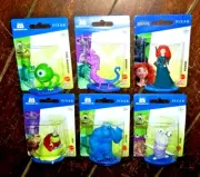 6 x Pixar Micro Collection: Merida/Sulley/Roz/Randall/Boo/Mike Wazowski Figures!